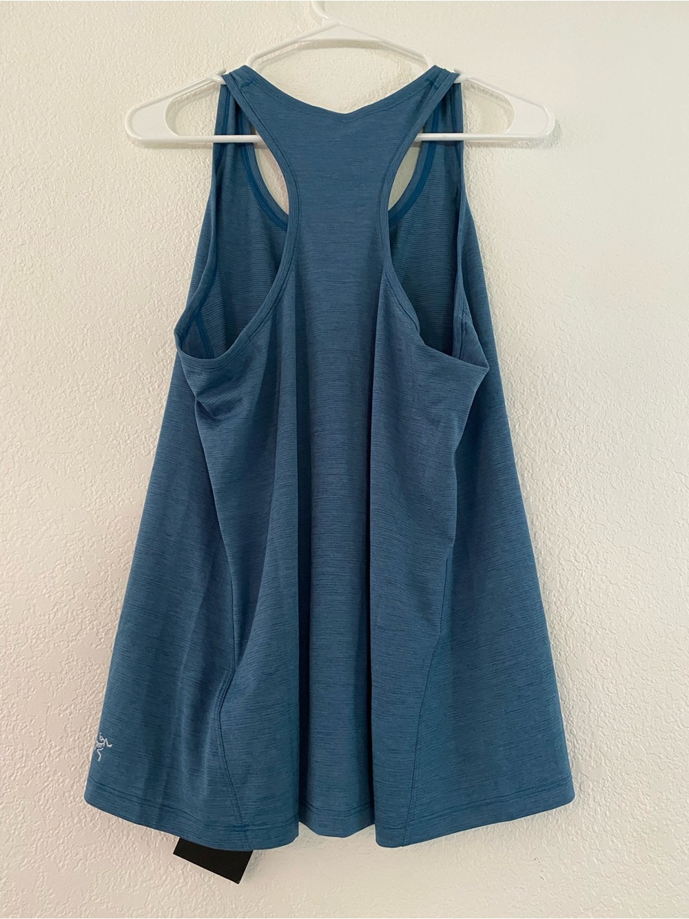 NWT Arc'teryx Taema Tank Top Women's Size L Large Blue Heather Racerback Running - Picture 5 of 12